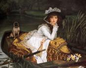 詹姆斯蒂索 - Young Lady in a Boat